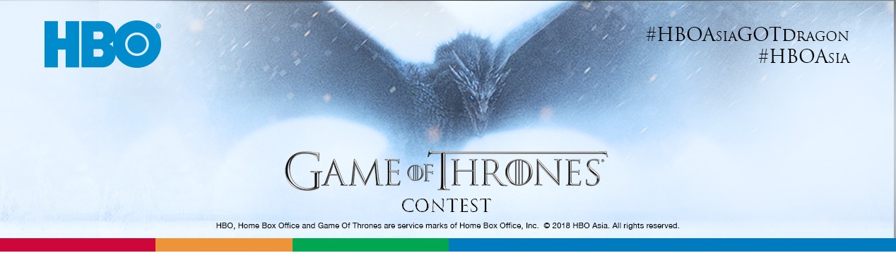 CONGRATULATIONS FOR WINNERS  HBO GOT Flyaway To Singapore Contest